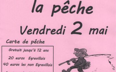 Ouverture de la pêche le 2 mai 2025