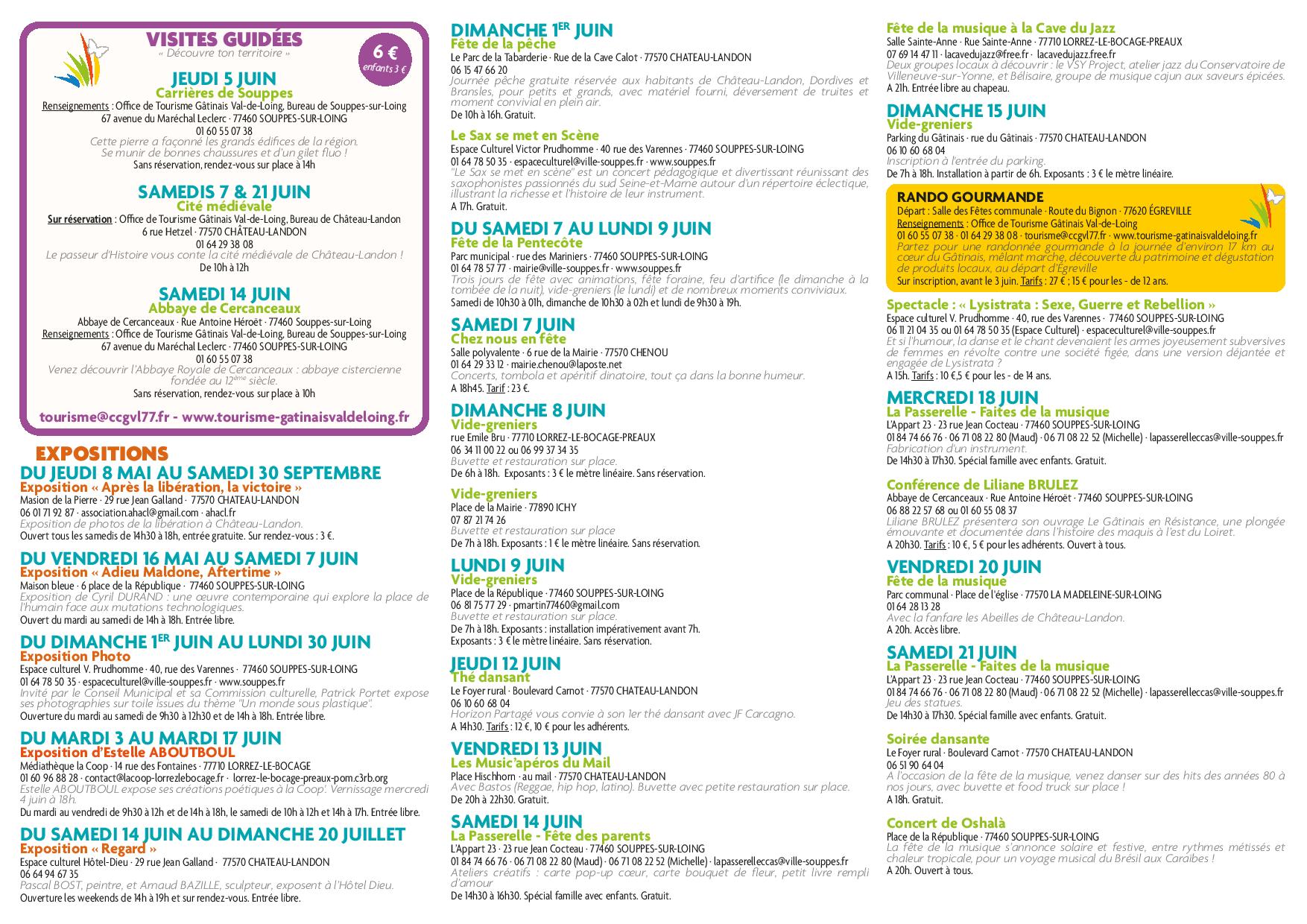 agenda - JUIN 2025