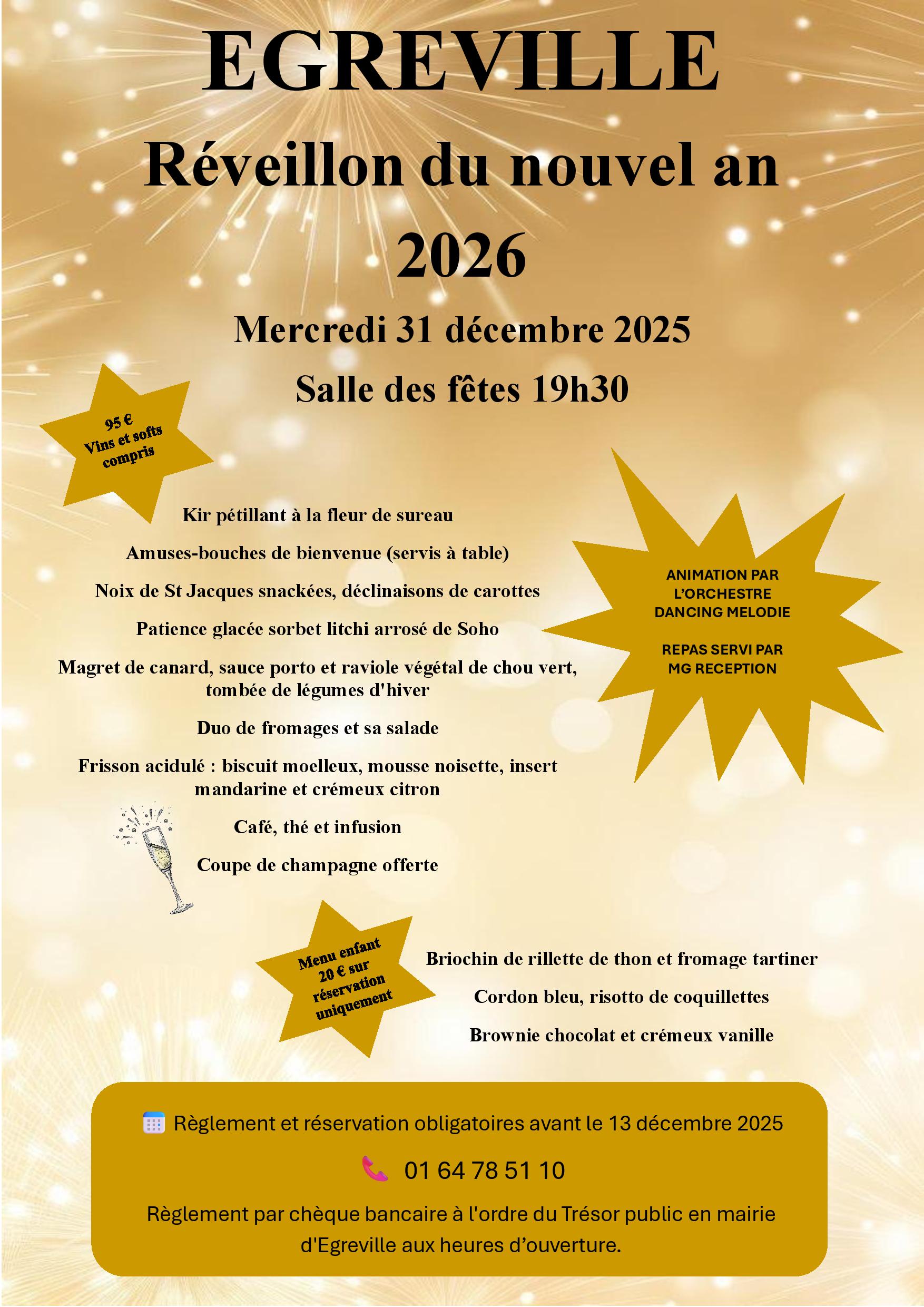 affiche du nouvel an