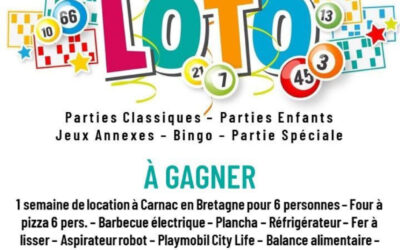 samedi 29 novembre LOTO de l’APE