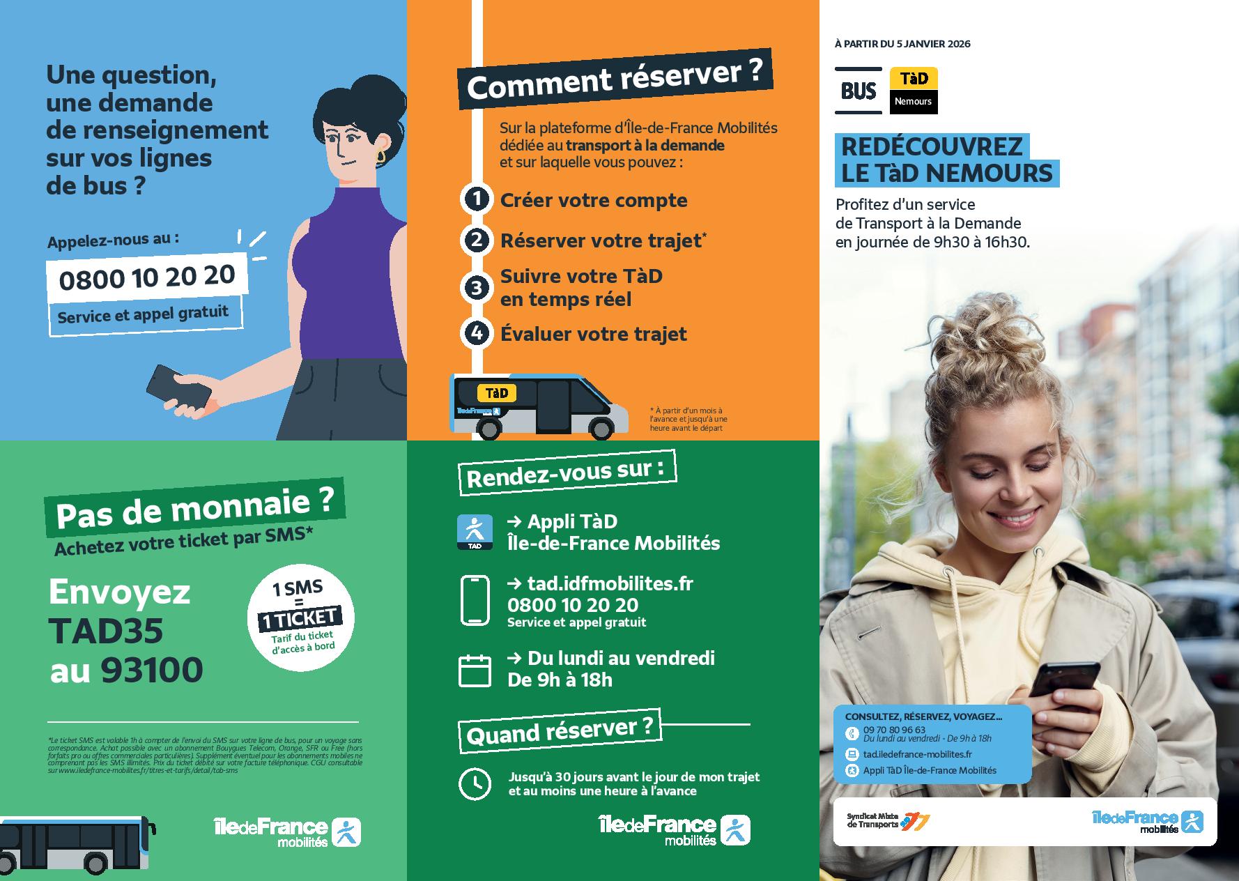 flyer transport à la demande