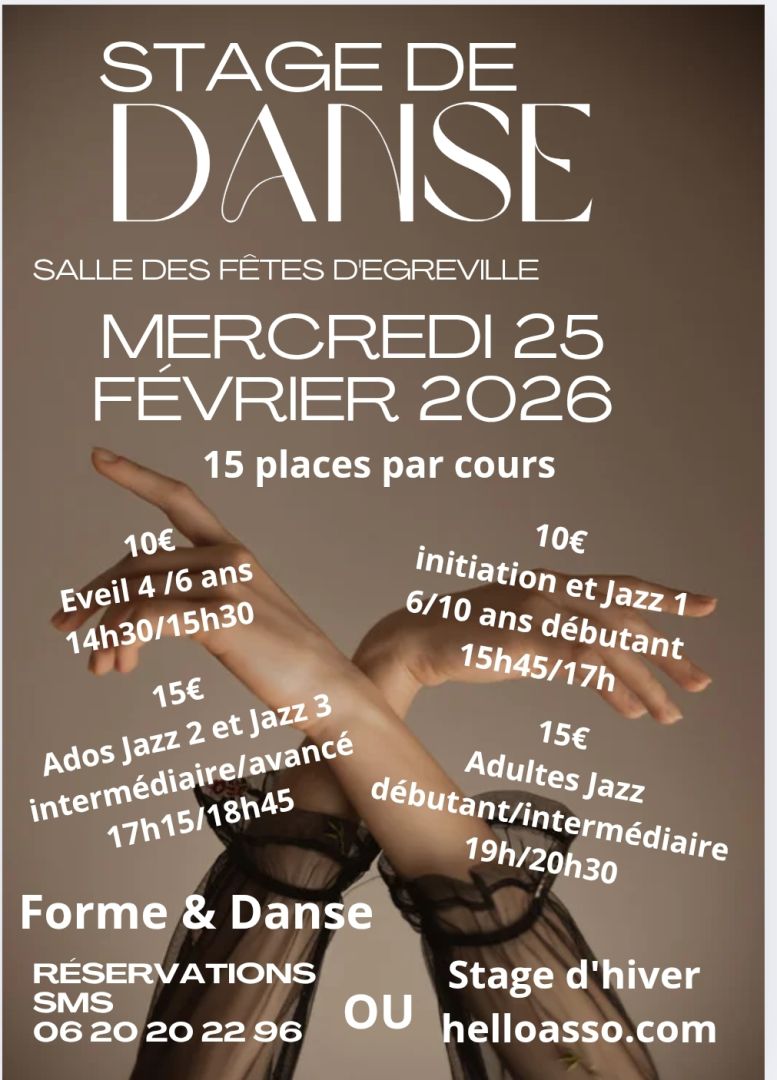 Stage de Forme et Danse
