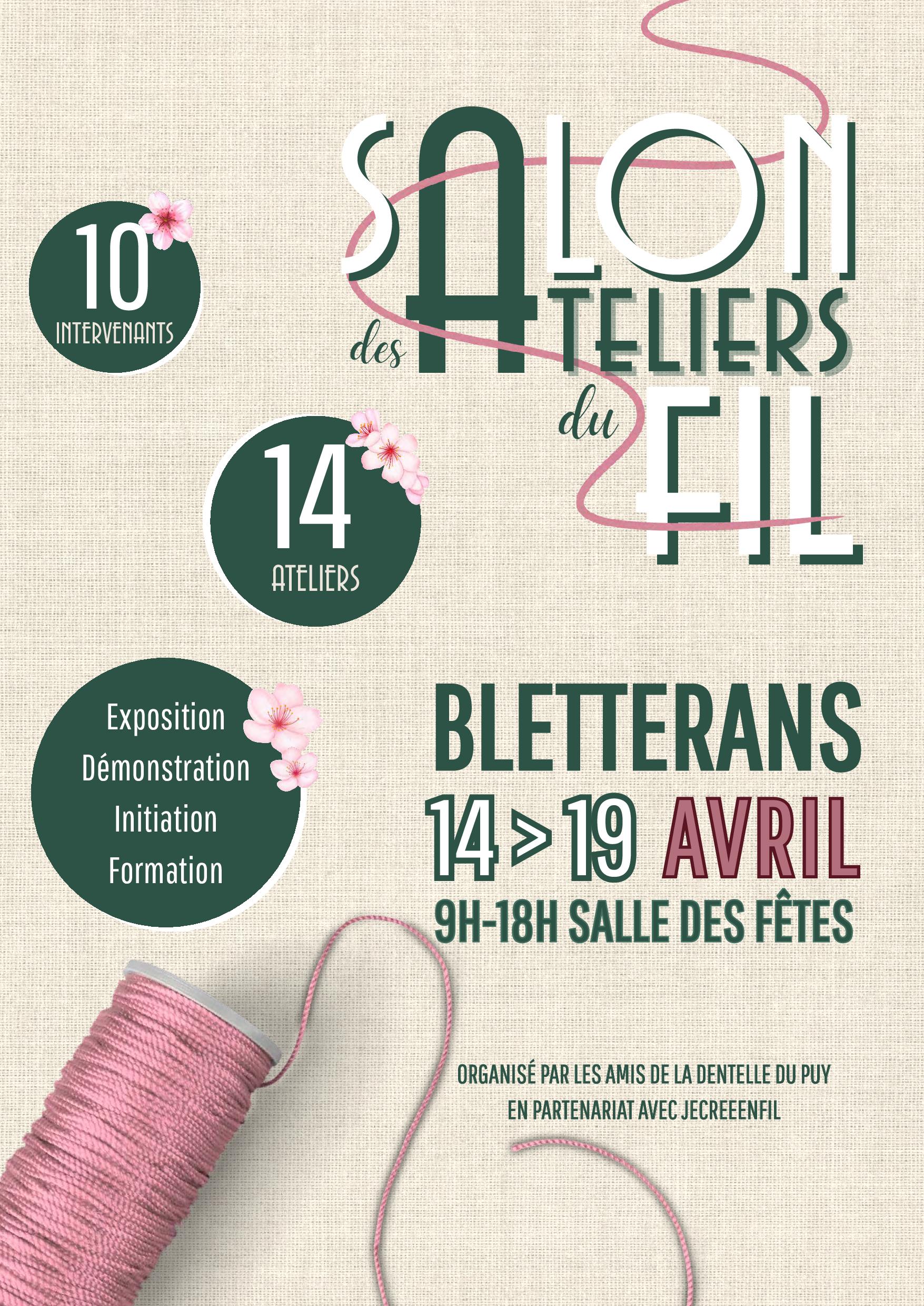 Salon des Ateliers du Fil à BLETTERANS (39)
