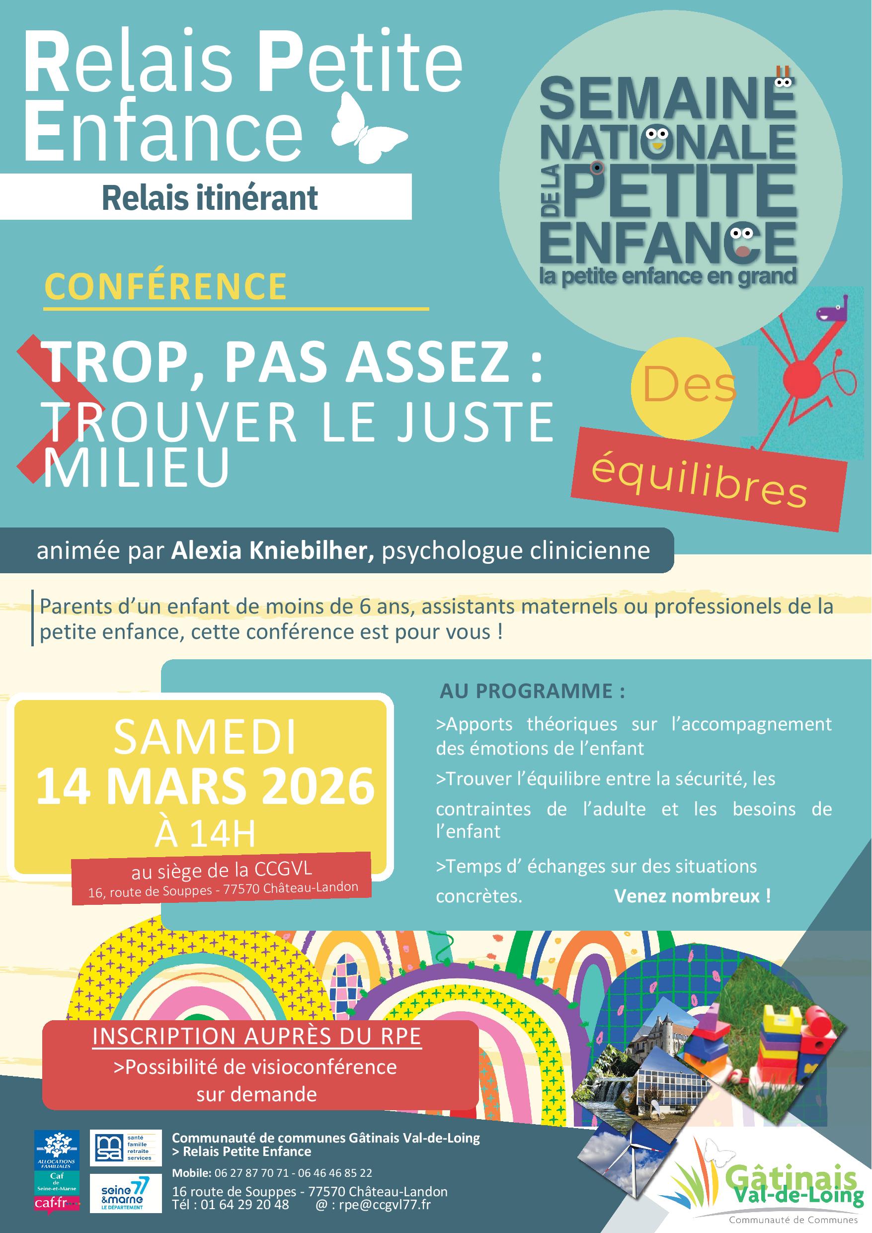 Semaine Nationale de la Petite Enfance
