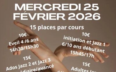 Stage Forme & Danse Mercredi 25 février