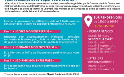 Permanences – RDV de l’entrepreneuriat et de la croissance