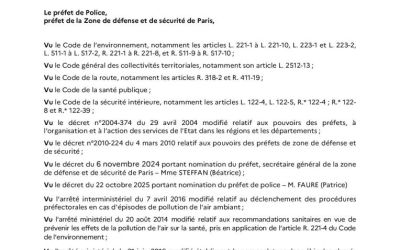 Arrêté inter-préfectoral n°2016-01383 du 19 décembre 2016