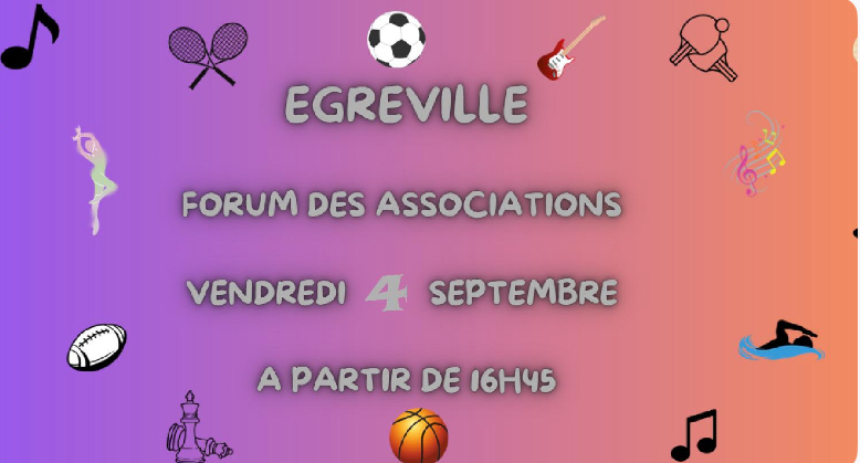 FORUM DES ASSOCIATIONS Vendredi 4 septembre