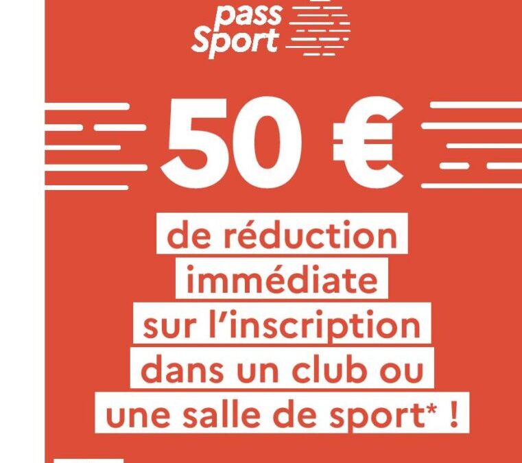📢 La campagne Pass Sport 2026-2027 est désormais ouverte